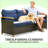 Wicker Outdoor Sofa,Comfort Couch Sofa,Deep Seat Sofa