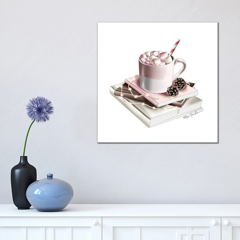 Hot Chocolate by Elza Fouche - Wrapped Canvas Print, 45.72 cm H x 45.72 cm W x 1.91 cm D