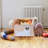3 Sprouts  - Toy Chest Storage Box for Kids Playroom, Llama