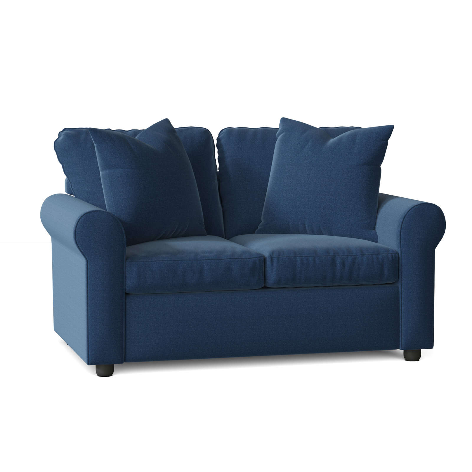 Warrington 60'' Upholstered Loveseat, Classic Indigo Denim