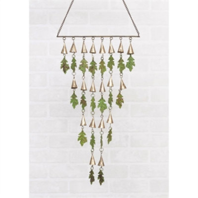 Cloches de jardin en métal à feuille