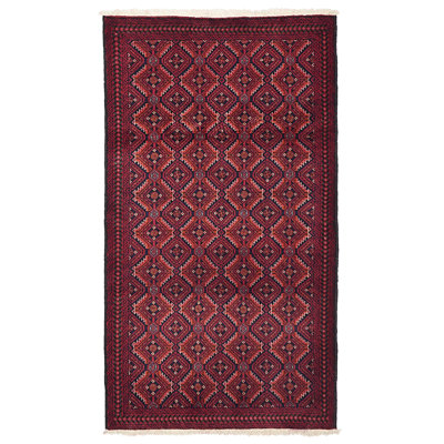 Teimani Red Rug 3'6" x 6'4"