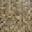 Sandalwood 5/8" x 5/8" Glass Mosaic