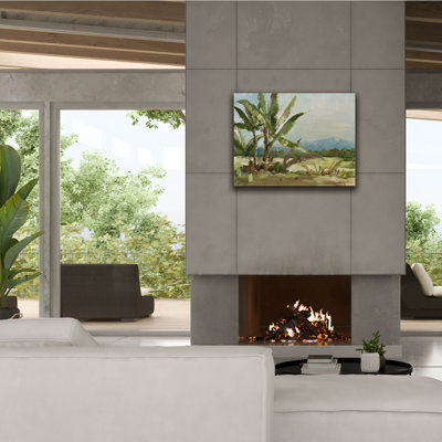 «Southern Palms 1» par Ethan Harper, art mural sur toile
