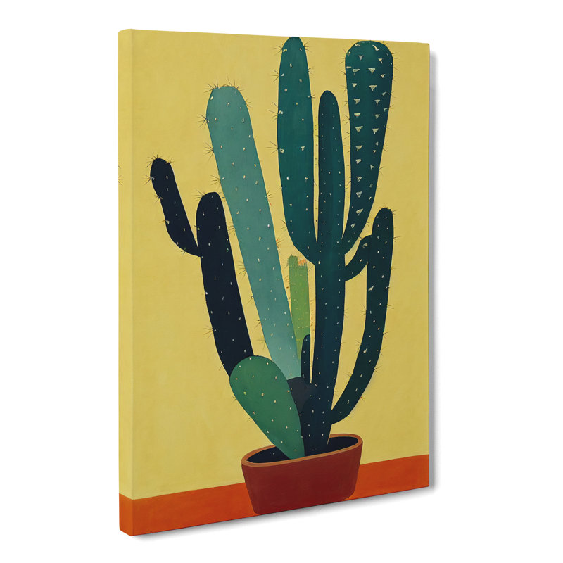 Cactus Cacti Vol.1 - Wrapped Canvas, 50cm H x 35cm W x 3cm D