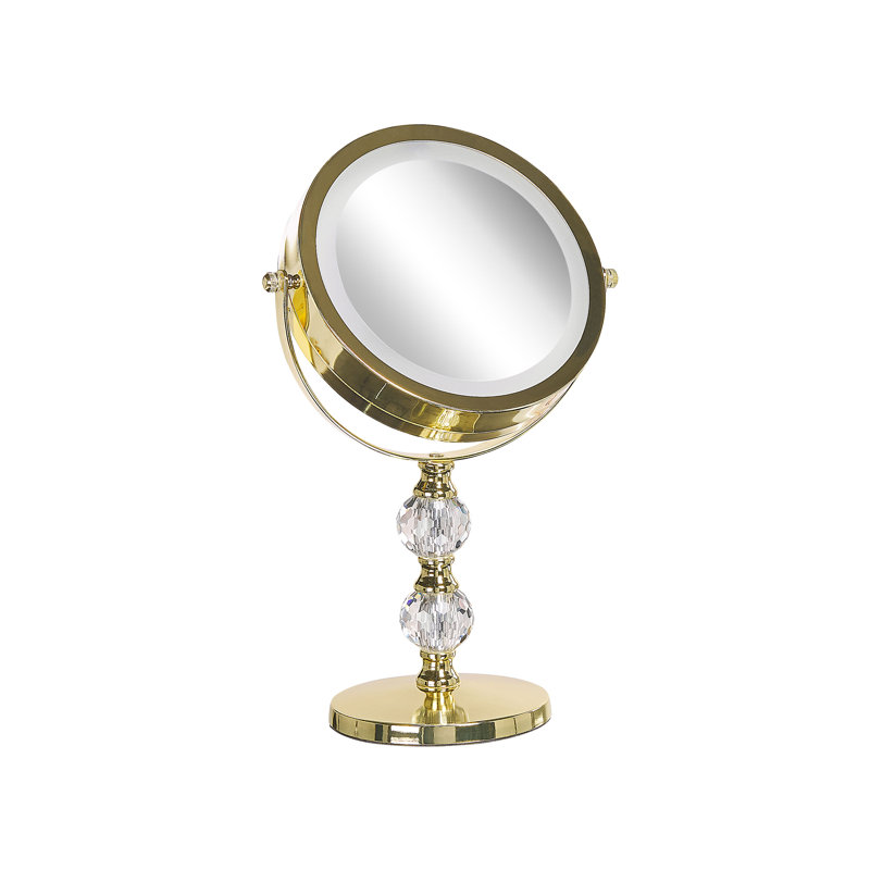 Sousa Metal Flat Floor Mirror, Gold