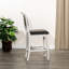 Tabouret de comptoir, siège en cuir-877912284-877912285