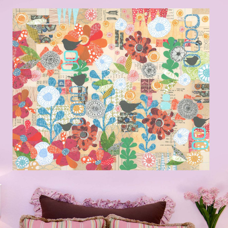 Non-Wall Damaging Wall Decal, 29.5" H x 36" W