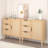 Modern Wood Bedroom Dresser - 3 Drawer Compartment, Adjustable Shelf, Furniture, Simple Assembly Required Cabinet For Organization Drawers, Strong & Stable Structure, Easy