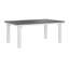 Berlin Gardens Homestead Regular Top With White Base Rectangular Dining Table-1094022252