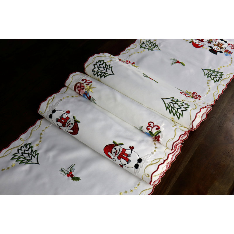 Chemin de table Buddy Christmas, 72 po x 16 po