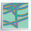 Turquoise Twist Print by Jacques Pilon-865071968-865071974