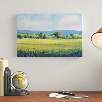 «Partly Cloudy I», peinture sur toile