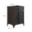 Base de meuble-lavabo simple 23 po Modway Steamforge seulement en noir
