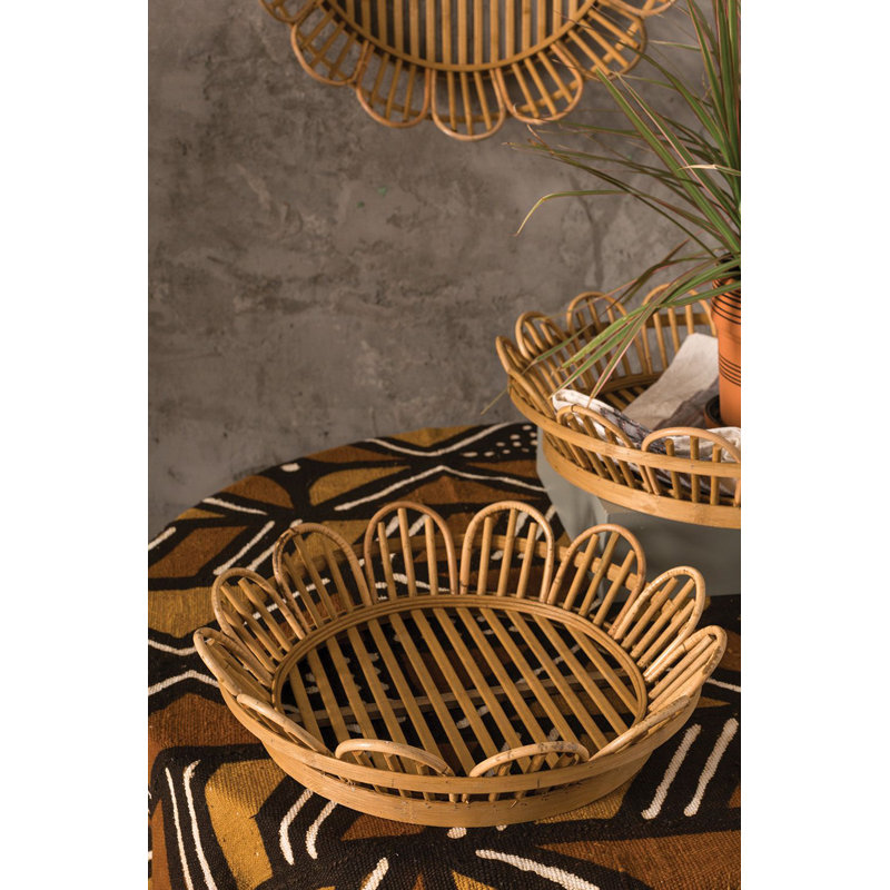 Soucoupe Lakely, H 3,5 po x l 15,5 po x P 15,5 po