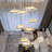High Ceiling Chandelier-581054912