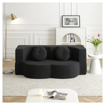 Upholstered 0'' Sofa