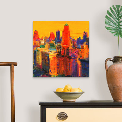 " Fifth And Madison " by Peter Graham Painting Print