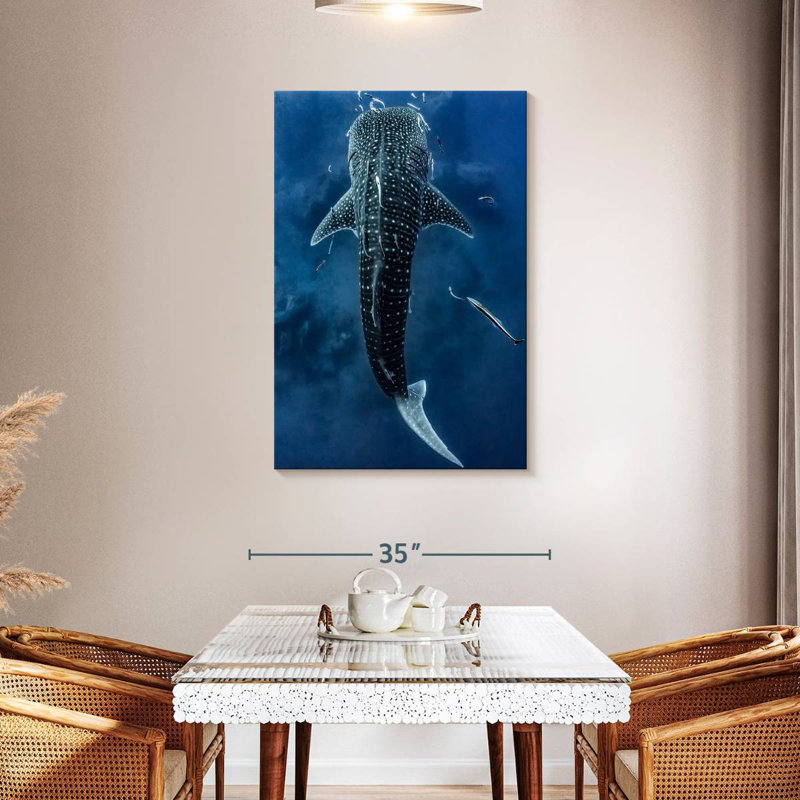 Brampt Spotted Whale Shark, 45" H x 30" W