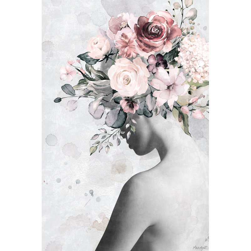 Born To Be Real - Wrapped Canvas Painting, 66cm H x 45cm W x 3.81cm D