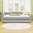 Upholstered Daybed with LED Lights and Trundle-584229254