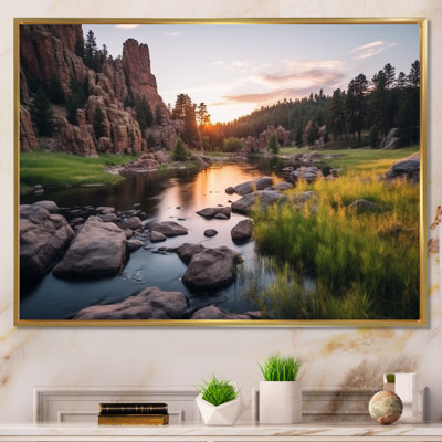 South Dakota Custer State Park Serenity II - South Dakota, reproduction d'art sur toile