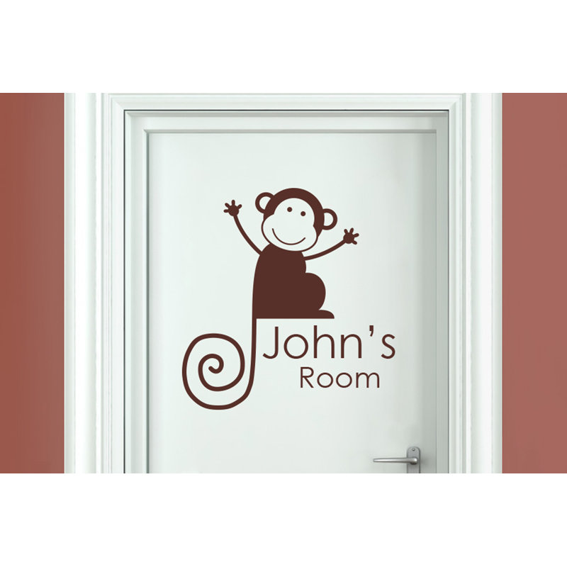 Animals Wall Decal, Brown