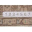 Tapis jaune en laine 7 x 9 po