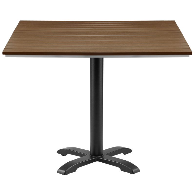 Plateau de table Vienna Vienna, Teck, H 1,25 po x L 24 po x l 24 po