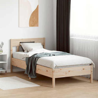 Andaleeb Solid Wood Bed