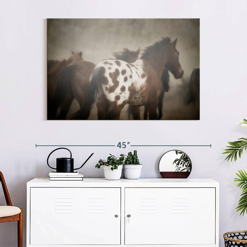 Brampt Appaloosa Herd, 16" H x 24" W