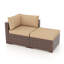Chaise de patio avec coussins et repose-pieds-1800133514