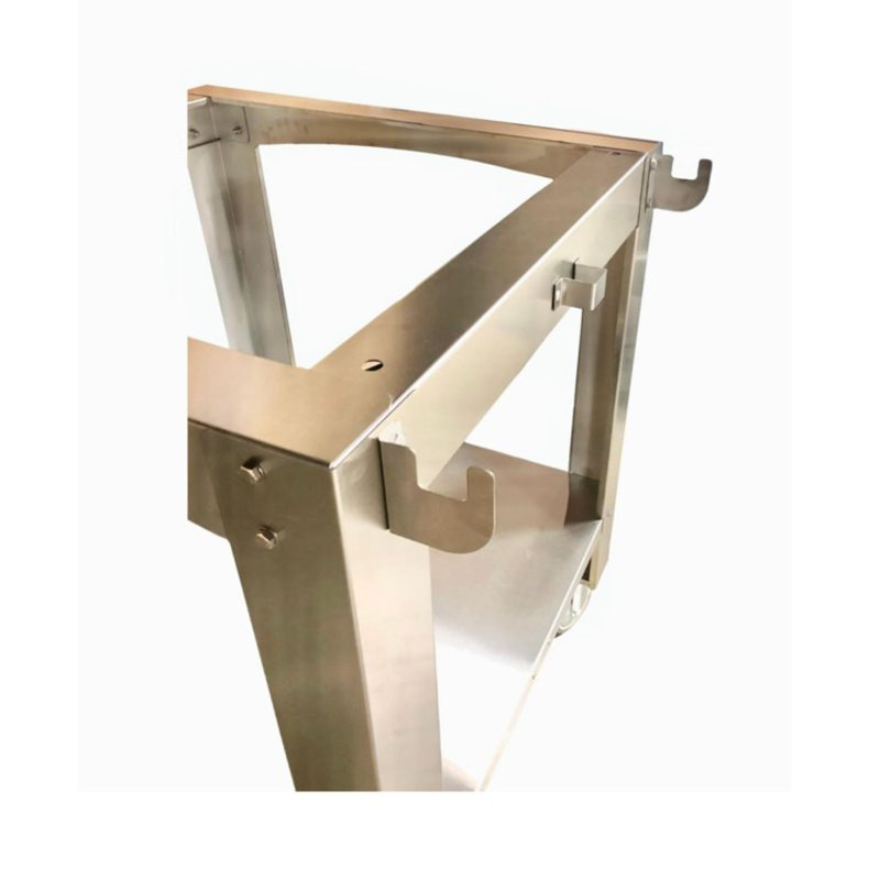 WPPO LLC Karma 42'' W x 39'' D Stainless Steel Utility Cart