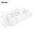 Ophelia 137.8" Compressed Modular Sectional Sofa with Free Combination Design-129155639