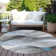 Machine Washable Indoor/Outdoor Cinead ACN1668 Sky Rug