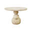 Boulder Round Solid Wood Dining Table