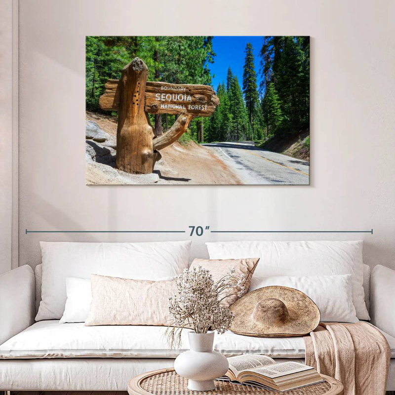 Alvord Sequoia California, 30'' H x 45'' W