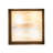 18" Square Hyde Park "T" Mission Pendant