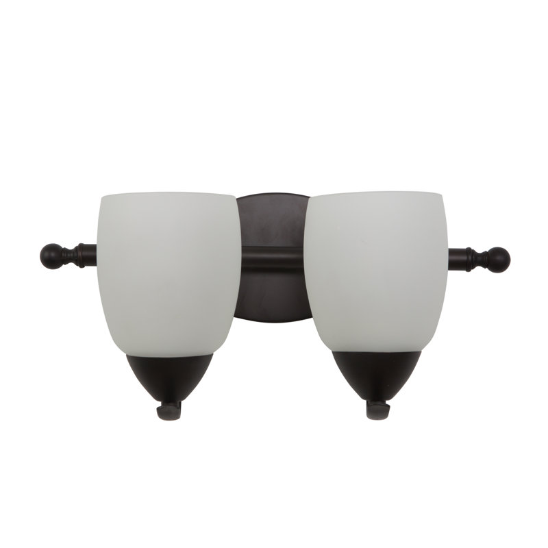 2 - Light Vanity Light, Oil Rubbed Bronze
