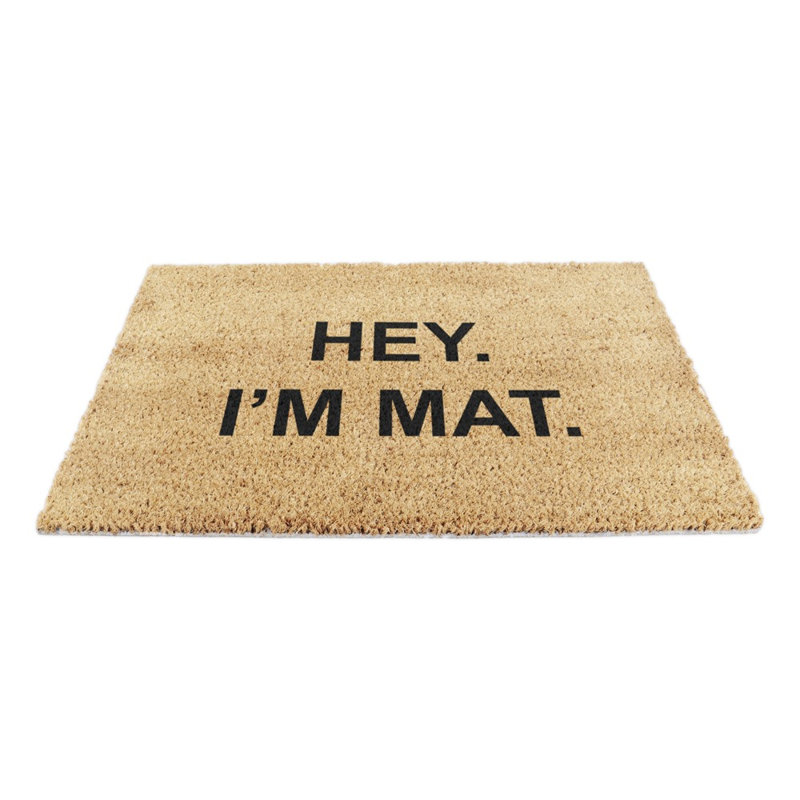 Adairsville Non-Slip Outdoor Doormat