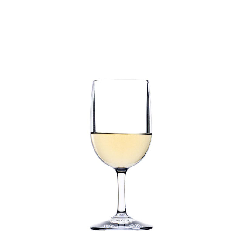 Verre à vin blanc en plastique polycarbonate , 8 oz