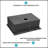 28X22 Inch Drop In Kitchen Sink Gunmetal Black Topmount 16 Gauge Deep Single Bowl Stainless Steel Sink Basin