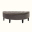 Banc de rangement à couvercle rabattable rembourré-128338593