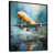 Black Floater Framed selected