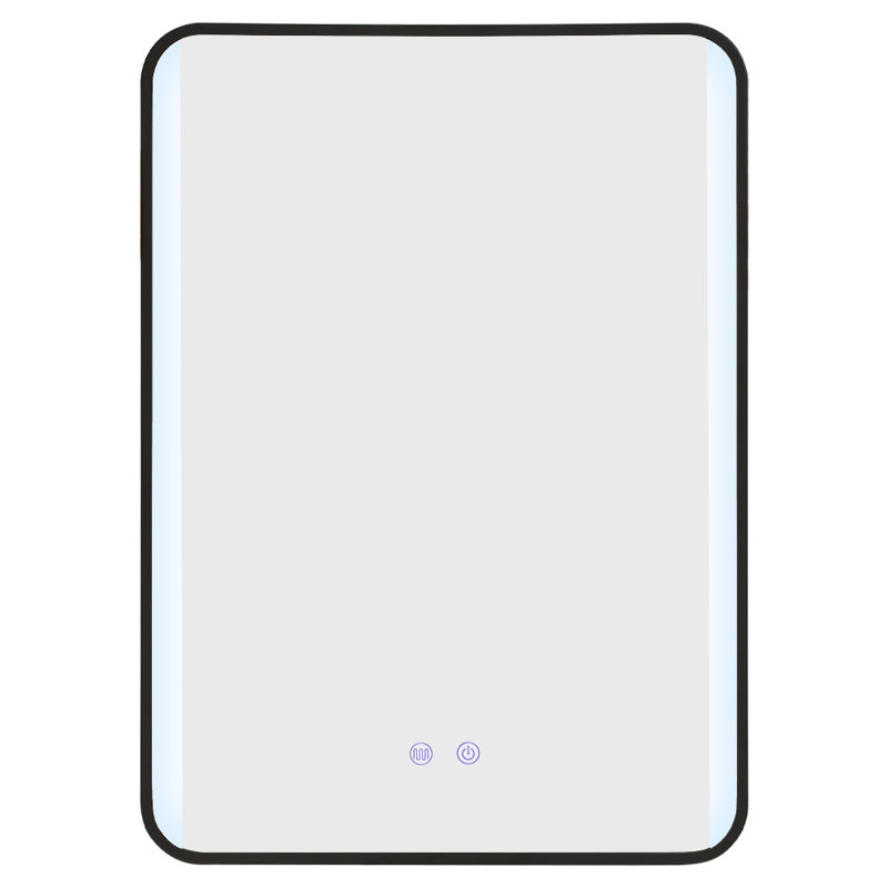 Asterio Metal Rectangle Wall Mirror