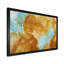 «Brown Luxury Abstract Fluid», peinture sur toile-67324940-67324948