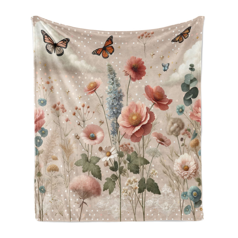 Throw Blanket, 70" W x 90 " L