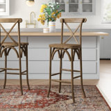 Gokey Wood Bar Stool