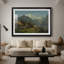 Paysage de fjords de Norvège avec cabanes - Hans Gude - Toile tendue avec châssis, c. Fin du 19e siècle-1140702341-1140702342-1140702340