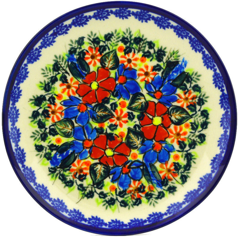 Polish Pottery 7" Stoneware Plate